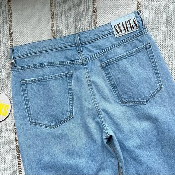 Mother Snacks The Fun Dip Puddle Slice Jeans in Lots of Nibbles Women’s Size 30
